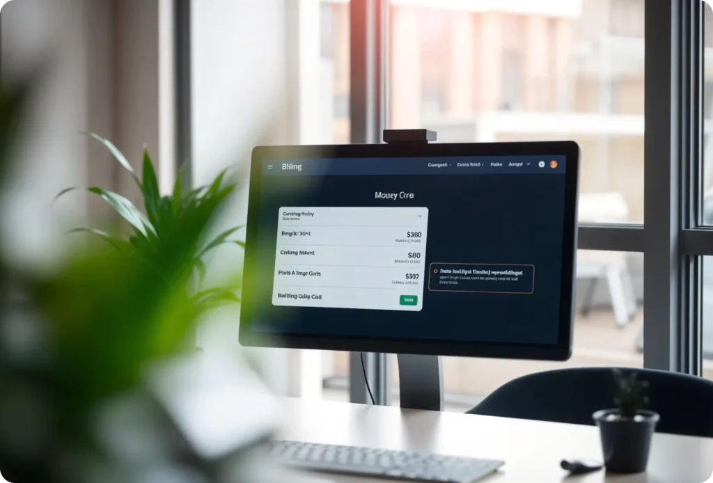 billing and money due